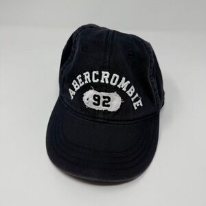 Vintage Abercrombie & Fitch A&F Baseball Cap Hat 90s Y2K Strapback distressed